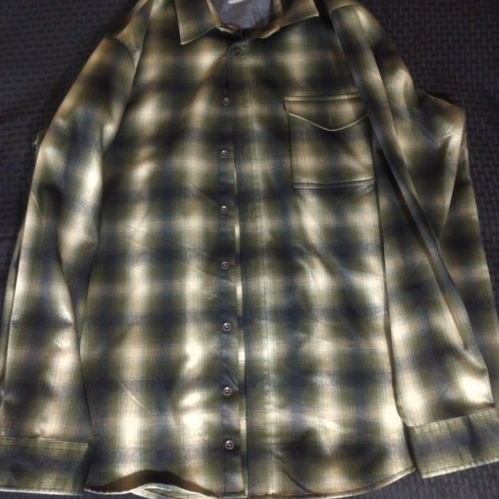 Swiss tech flannel long sleeve